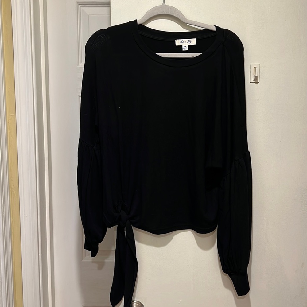 Black sweater
